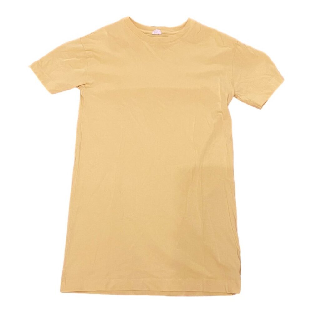 Aritzia Wilfred Free - GETAWAY DRESS - T-Shirt Dress - Yellow - 2xs - Picture 4 of 6
